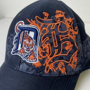 Detroit Tigers Hat‎ Nike Medium Large Cap Navy Blue MLB